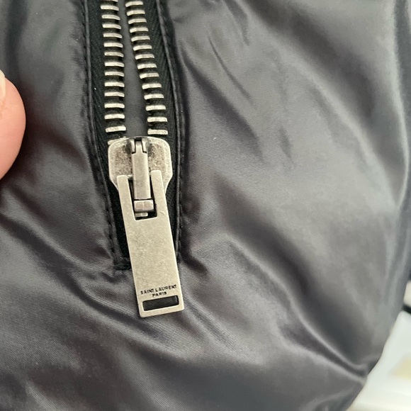 Yves Saint Laurent zip-up varsity bomber jacket - Picture 9 of 16